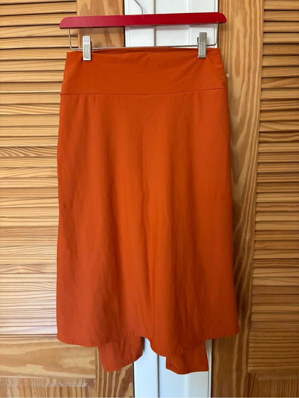 Sweet lemon thyme Women’s Orange A-Line swim suit swim wear Skirt size medium